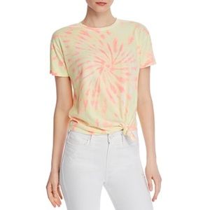GENERATION Love Charlotte Tie-Dye Tee Yellow Short Sleeve Size Medium